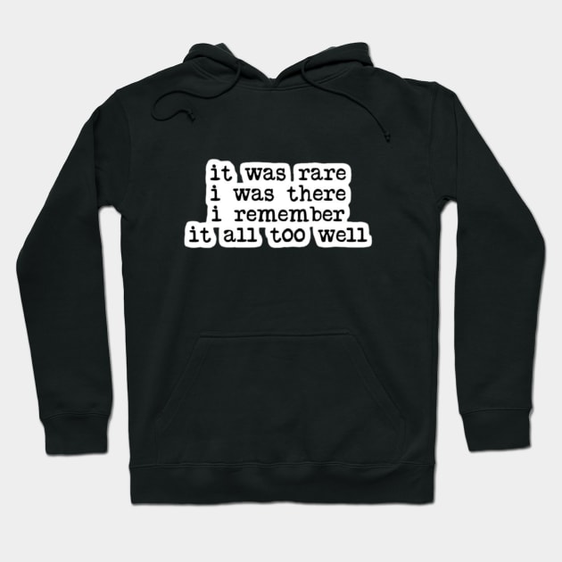 All Too Well Hoodie by nour-trend